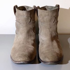 Lucky Brand Suede Terra Booties